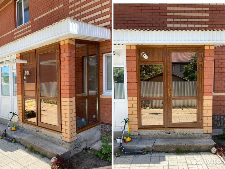 Окна пвх под ключ / остекление балконов