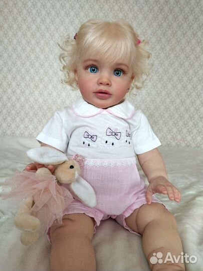 Кукла Реборн большая 70 см ручной работы