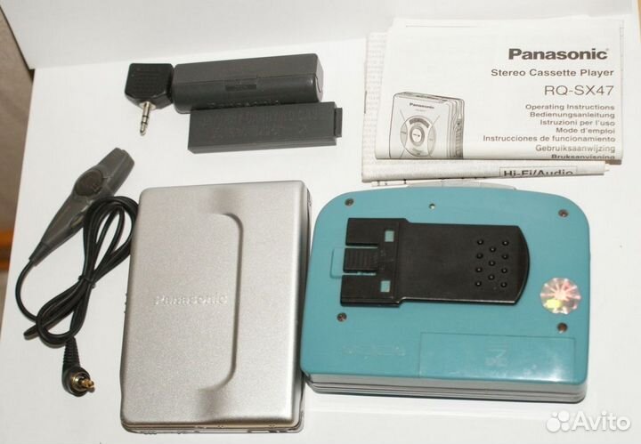 Кассетный плеер panasonic RQ-SX47 два плеера