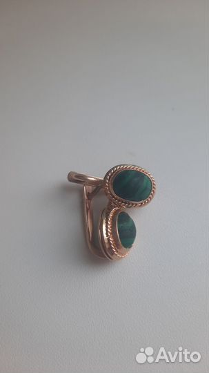 Золотые серьги СССР