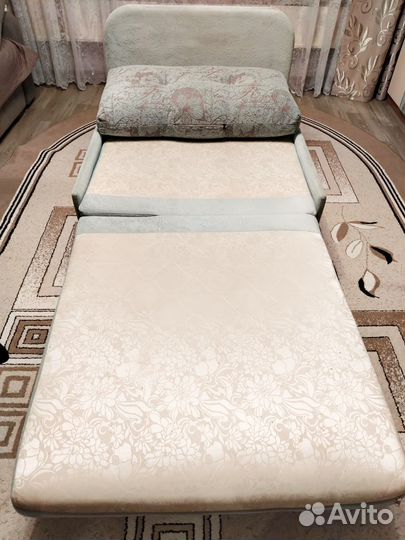 Кресло кровать с ящиком для белья