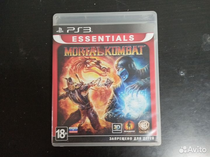 Диски на ps3 Mortal Kombat