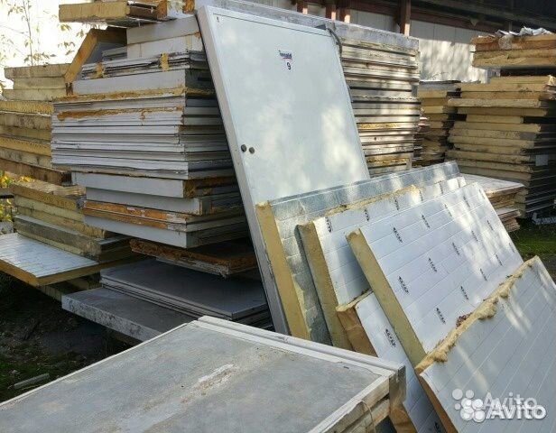 Сэндвич панели пенополиуретан 80мм Вналичии