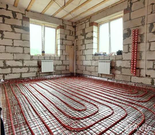 Монтаж отопления фирмы Baxi