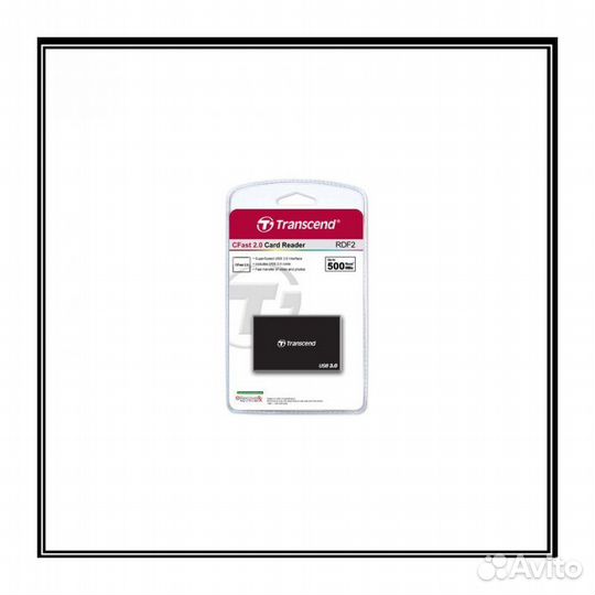 Картридер Transcend TS-RDF2 CFast 2.0/CFast 1.1/CF