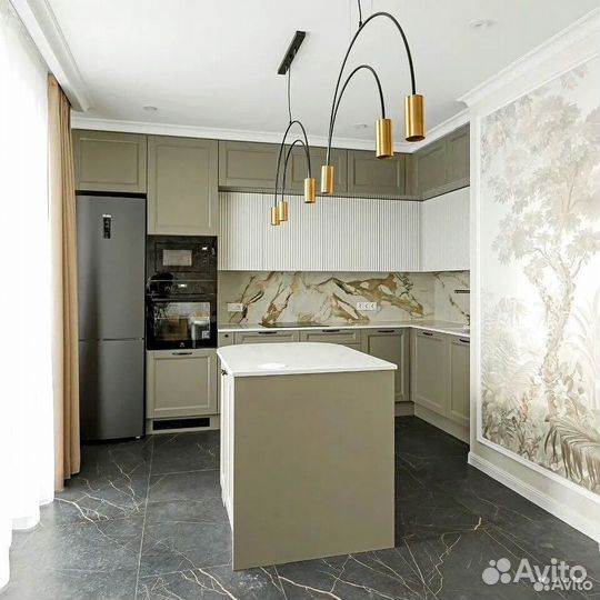 Кухонный гарнитур на заказ от фабрики