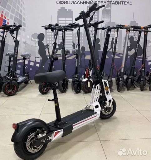 Электросамокат white siberia taiga 1000W