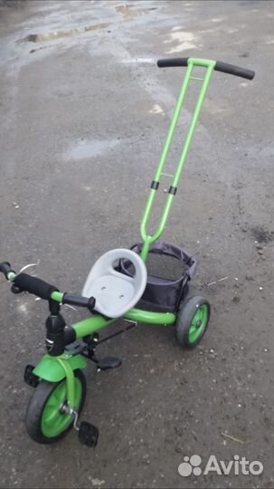 Детский трехколесный велосипед бу