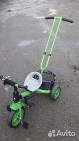 Детский трехколесный велосипед бу