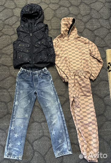 Одежда для девочки пакетом 110 116
