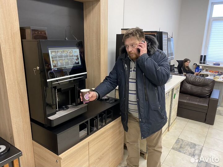 Кофейный автомат для зернового кофе Jetinno