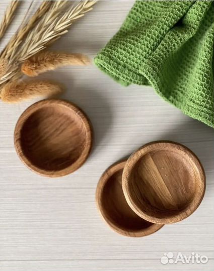 Соусник деревянный набор