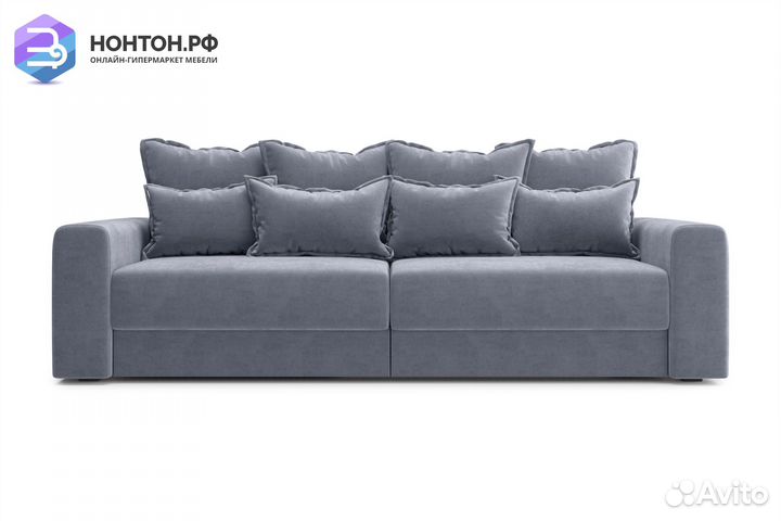 Диван тик-так Омега темно-серый