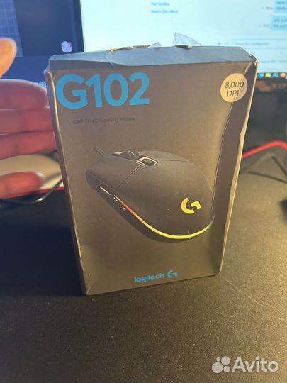 Проводная мышь Logitech G102
