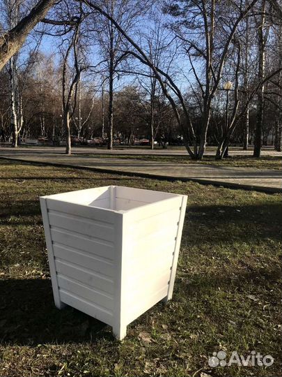 Деревянные кашпо, вазоны