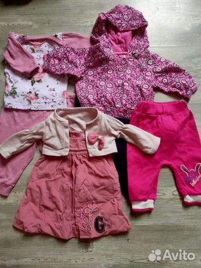 Вещи пакетом на девочку