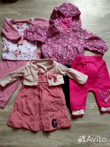 Вещи пакетом на девочку