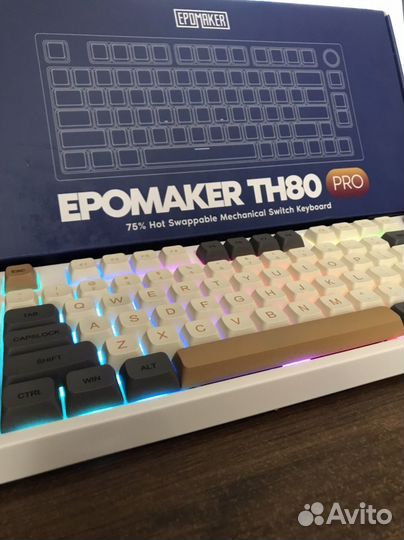 Механическая клавиатура на базе Epomaker TH80