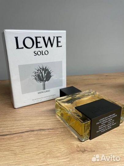 Парфюм loewe Solo Mercurio (лоеве соло меркурио)