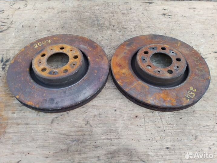 Диски тормозные передние вентилируемые Volvo XC90