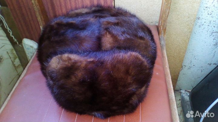 Шапка норковая мужская