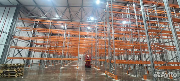 Монтаж стеллажей