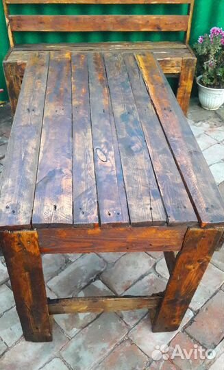 Садовая мебель из поддонов