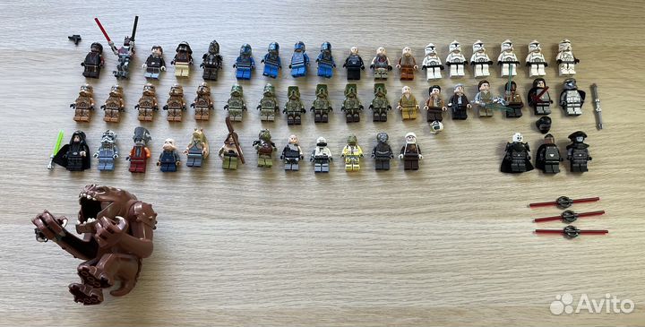 Lego star wars минифигурки