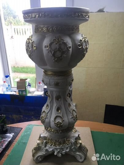 Форма для изготовления античной колонны с чашей