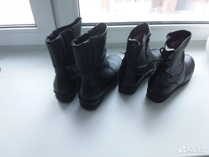 Сапоги женские зимние натуральная кожа