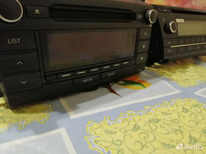 Штатная магнитола toyota