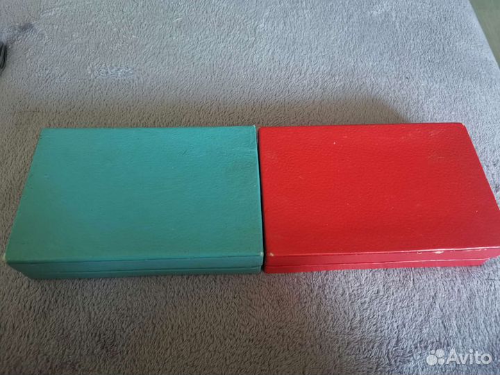 Советские наборы столовых приборов (ложки мнц)