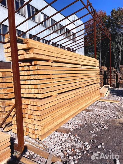 Доска обрезная 25х100х6000мм от производителя