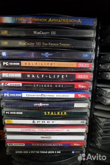 Компьютерные Игры на dvd дисках (список 1)