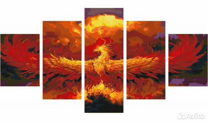 Интерьерная картина алмазная вышивка