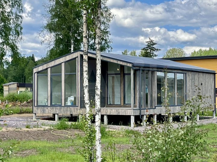 Коттедж 92,1 м² на участке 10 сот.