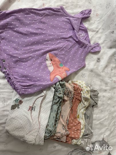 Боди для девочки carter's 18 месяц