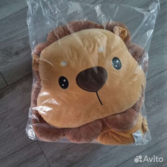 Мягкая игрушка лев новая в упаковке