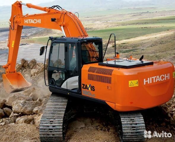 Услуги гусеничного экскаватора Hitachi