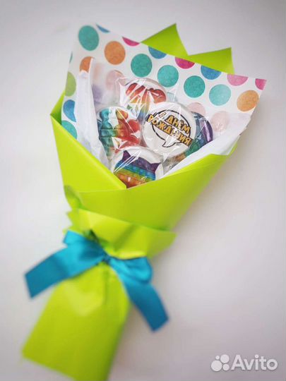 Леденцы на палочке ручной работы, карамель