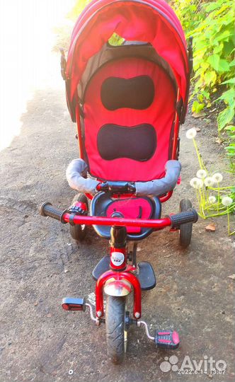 Детский трехколесный велосипед бу