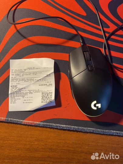 Игровая мышь logitech g102