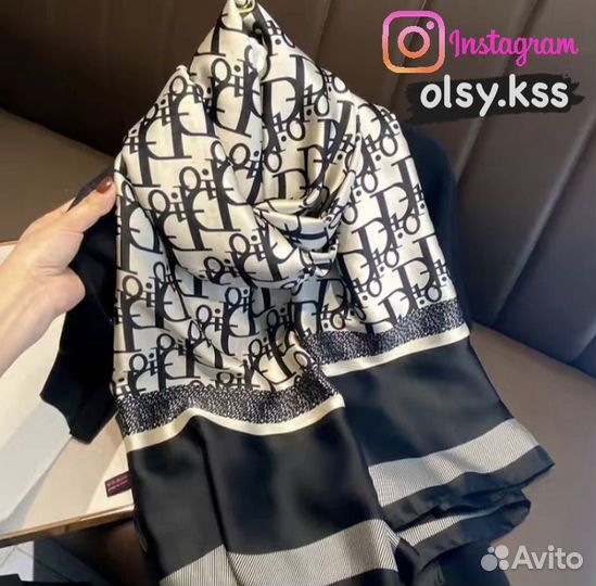 Палантин в стиле Dior