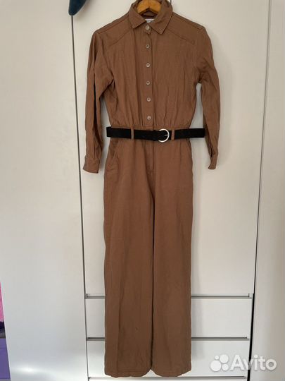 Джинсовый комбинезон