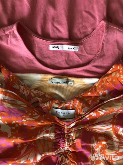 Пакет фирменных женских вещей zara mango NEW look