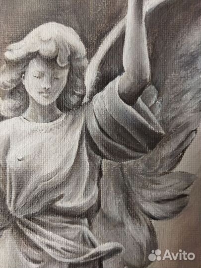 Картина акрилом на холсте