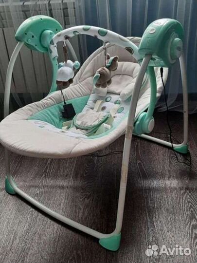 Электронные качели для новорожденных