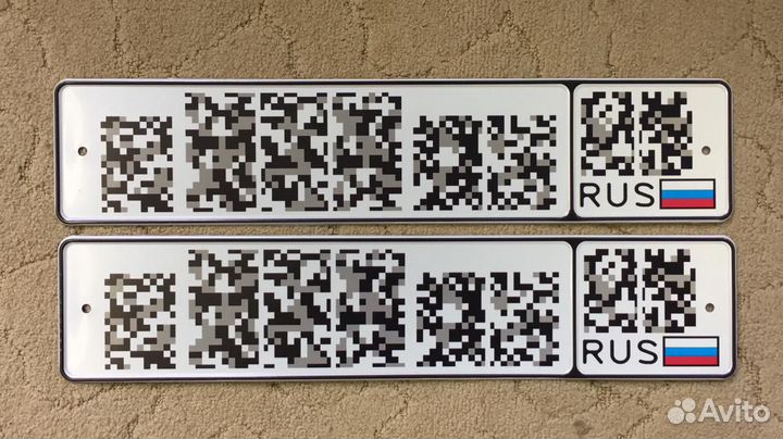 Дубликаты номерных знаков