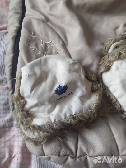 Теплый конверт в прогулочную коляску