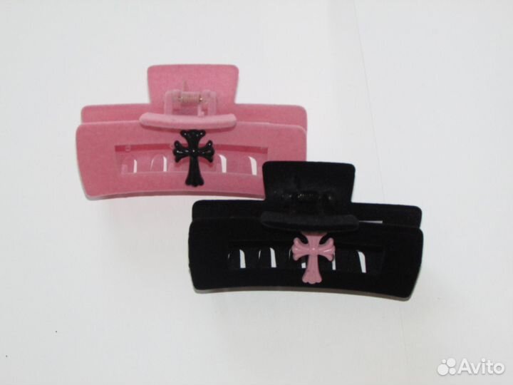 Заколка chrome hearts